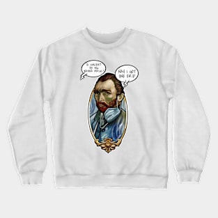 Van Gogh mask Crewneck Sweatshirt